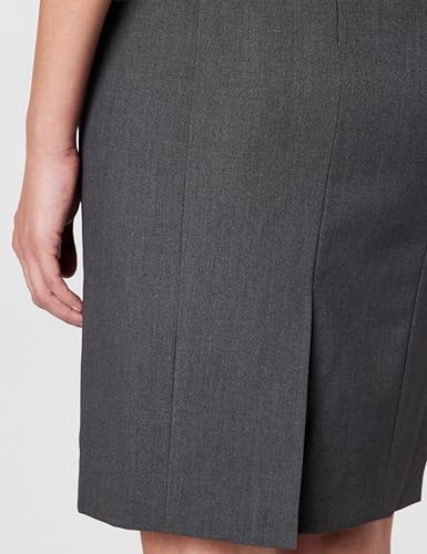 Image of Calvin Klein Womens Centerback Zipper Velvet Wear to Work Suits Skirt
