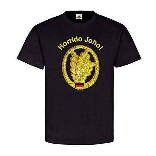 T-shirt chasseur allemand Horrido Joho noir 5XL ample pour bouger librement