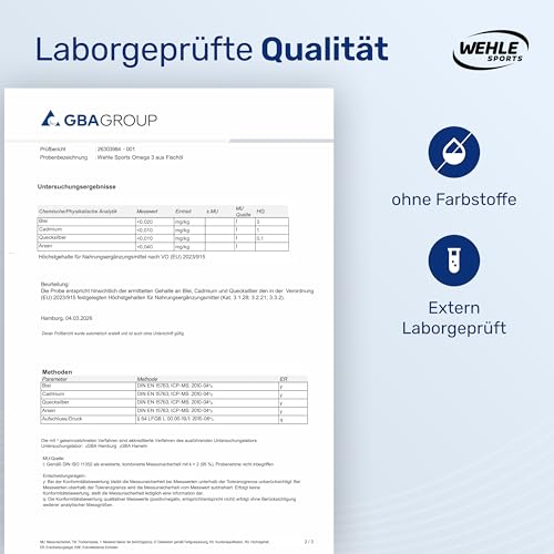 Omega 3 Kapseln hochdosiert – 400 Kapseln – 2000 mg Fischöl pro Tag – Ansicht 7