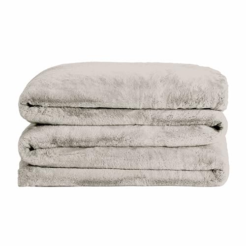 UnHide Cuddle Puddle - Faux Fur Blanket - Oversized, Lightweight,