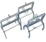 KOVA® 3X Profi Wühlmausfalle Zangenfalle + 1x KÜHLSCHRANKMAGNET! - Effektive Falle für...