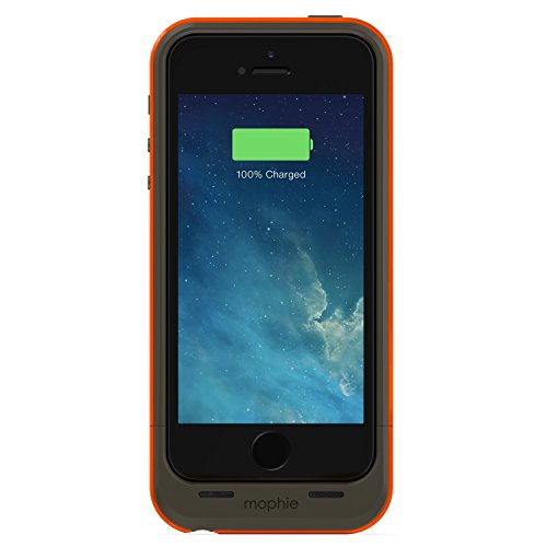 mophie 2117_JPPO-IP5-ORG 2100mAh Juice Pack Plus Outdoor Edition for iPhone 5/5S/SE - Gray/Orange
