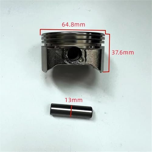 Kit de segments piston DV150 65mm compatible avec moteur Ducar Zongshen DV160