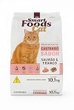 Smart Foods Premium Especial Ração para Gatos Castrados Sabor Salmão e Frango 10kg
