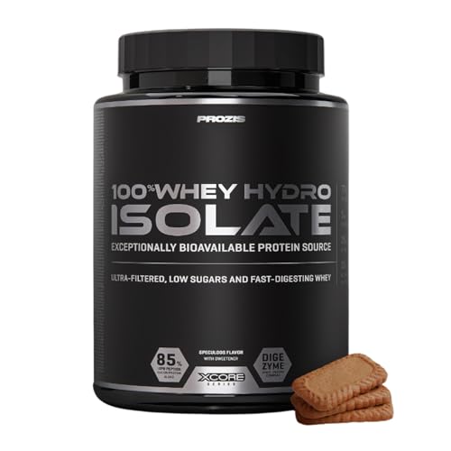 Whey Hydro Isolate 2000 g - Prozis - Speculoos - Suplemento de Proteínas