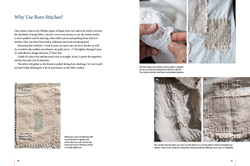 Mending with Boro: Japanese Running Stitch & Patching Techniques