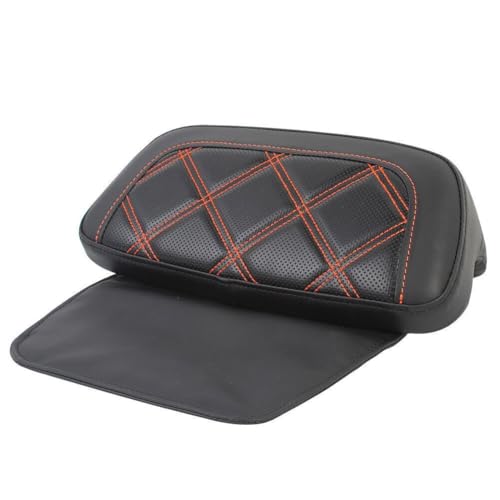 Coussin dossier coffre moto finition couture razor pour touring king