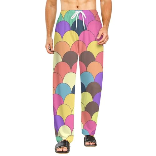 Bas de pyjama femme long avec poches pantalon détente stretch