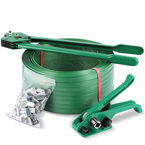Kit de cerclage PET 1,6 cm à haute tension pour la fixation de palettes