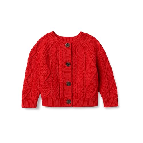 Image of Amazon Essentials x Sofia Grainge Unisex Toddlers and Babies' Fisherman Cardigan Sweater