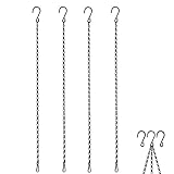 🌴【Eigenschaften】Verkürzen oder verlängern Sie die Kette mit einem verstellbaren Clip. Passen Sie Ihre Bedürfnisse in verschiedenen Höhen an. Leicht zu tragen und wenig Platz einzunehmen. Einfaches und stilvolles Design Dekorative Ketten sind in schwarz lackiert. Alles, was perfekt darauf hängt, ist perfekt. Verschönern Sie Ihren Garten mit einem klassischen und zeitlosen Design.