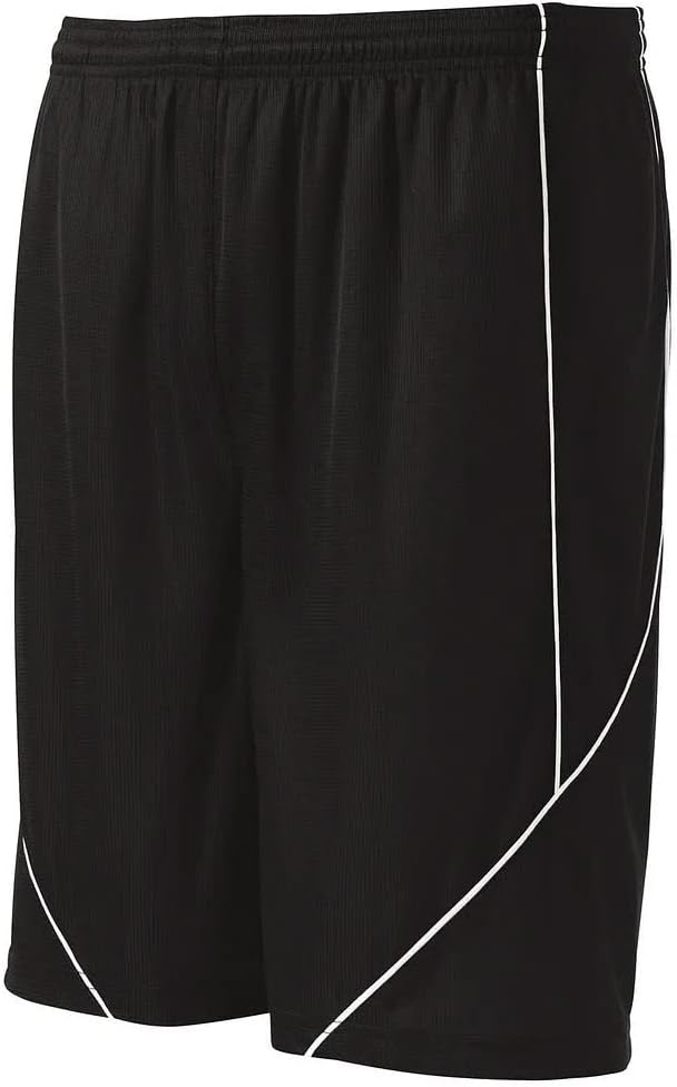 Joe's USA Men's Moisture-Wicking Mesh Reversible Spliced Shorts in Sizes XS-4XL
