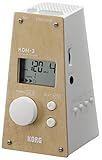 Korg KDM-3 Band and Orchestra Metronome with PCM Sounds-Wood/Black Finish (KDM3-WDWH)
