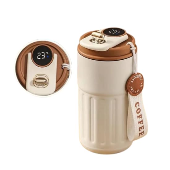 450ml Stainless steel coffee cup, coffee mug travel with Lid, Vacuum Insulated Travel Mug, coffee tumbler for Home Office Outdoor Works, travel coffee mug Great for Ice Drinks and Hot Beverage