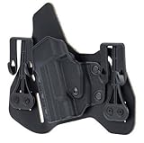 BLACKHAWK 422033BK-L Leather Tuckable Pancake Holster for SIG P238, Left Hand, One Size, Matte Black