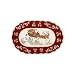 Produktbild Villeroy & Boch Toys Fantasy Schale oval groß, Schlitten, Premium Porzellan, rot, bunt