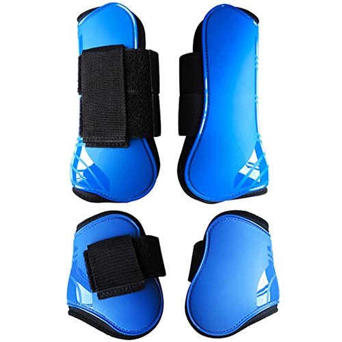 Botas de tendão de cavalo, casca dura de PU, forro de neoprene. Para proteger as pernas do cavalo