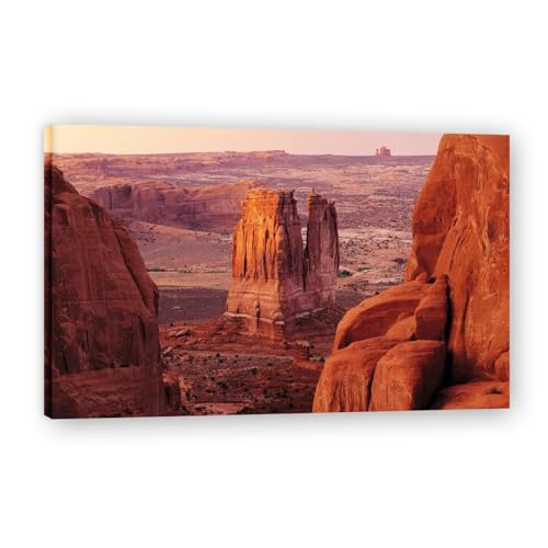 Impression sur toile nature canyon pour habiller un mur vide salon chambre 30x48