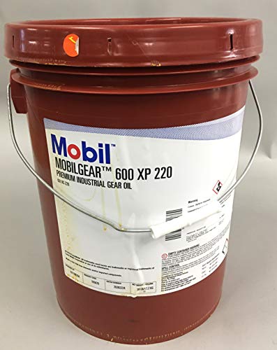 MOBILGEAR Mobil 600 XP 220 Premium Industrial Gear Oil ISO VG 220 5 GAL 105879