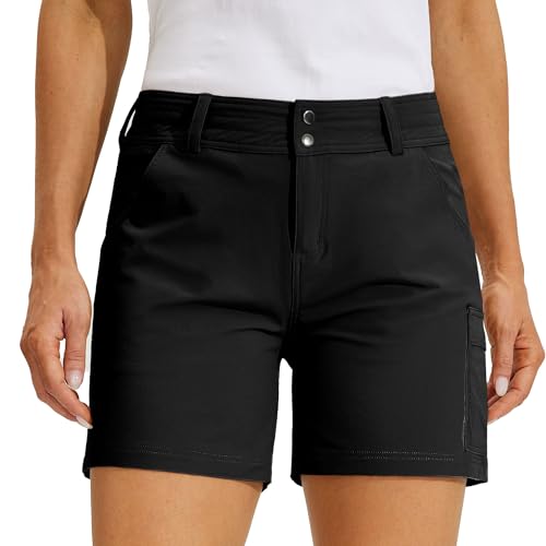 Willit WILLITWOB0490908323WA Women'S Golf Shorts Hiking Cargo Shorts Quick Dry Athletic Casual Summer Shorts thumb #2