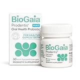 BioGaia Prodentis | Oral Probiotics | Promotes Healthy Gums & Teeth | Defends Against Bad Breath & Dental Problems | Improves Oral Health | Mint Flavored | 30 Dental Probiotic Lozenges