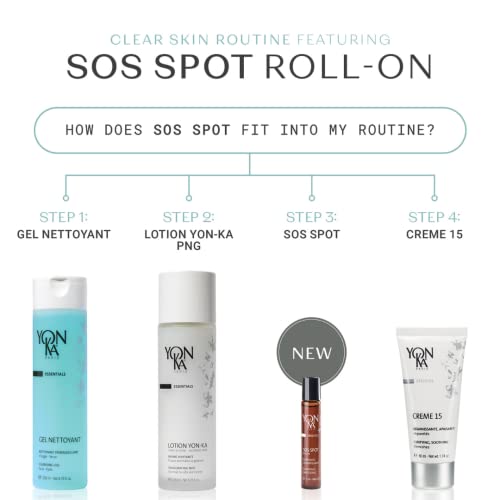 Yon-Ka Sos Spot Acne Treatment, Roll On Natural Lactic Acid To Clear Breakouts (7Ml) #TOP5