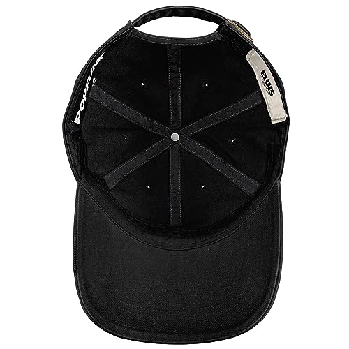 Popfunk Gorra Dad Ajustable Unisex Negra miniatura 6