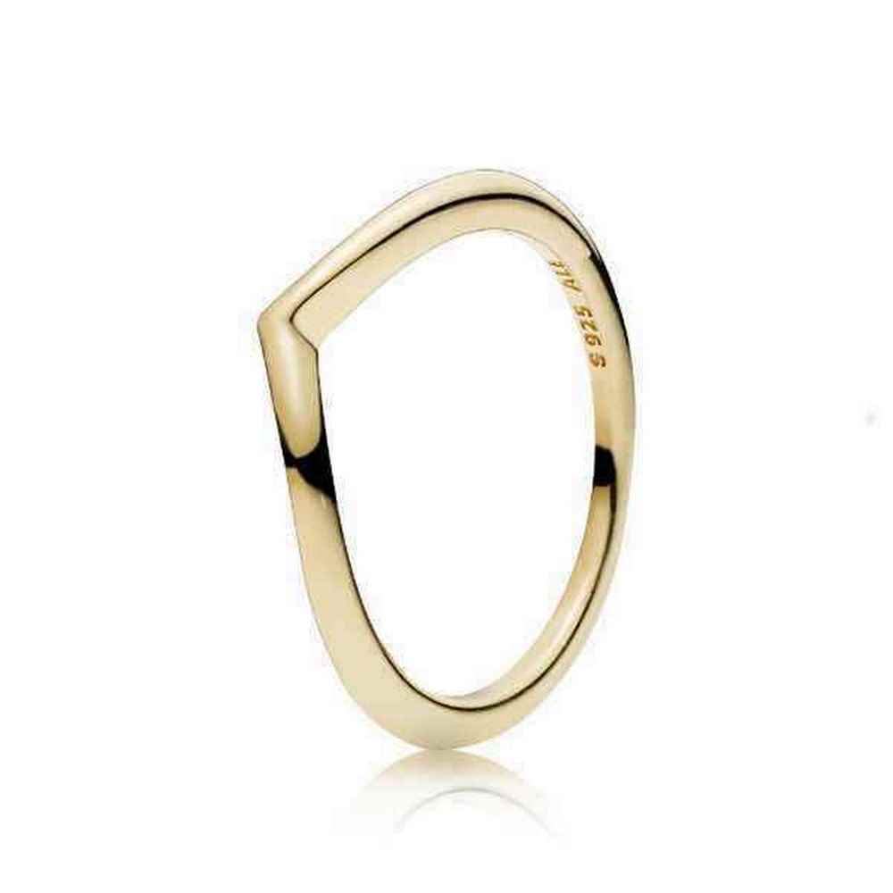 PANDORAAnillo Pandora plata shine chapado