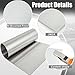 MorningRo 430 Stainless Steel Sheet Metal 48 x 96 Inches 24GA Metal Plates Panel #4 Brushed Finish Magnetic Mount Board Wall Food Truck Restaurant Kitchen Floor Trailer Garage Gym(1 Pack)