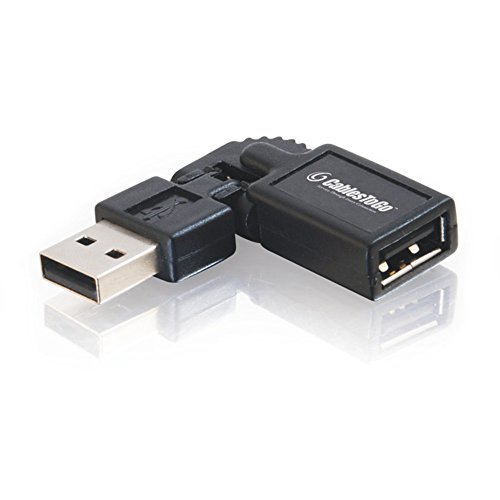 C2G/Cables to Go 30501 FlexUSB USB 2.0 A Male to A Female Adapter (Black)