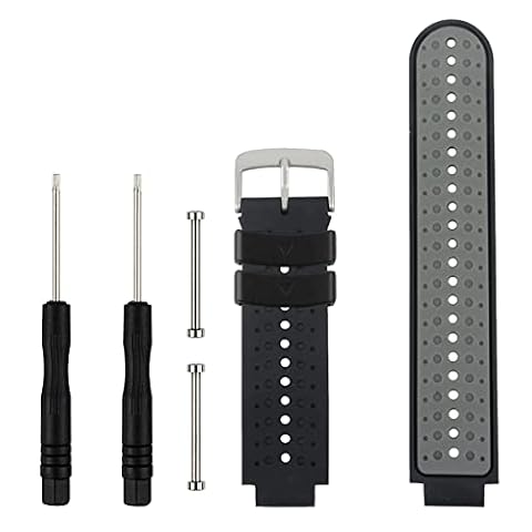 honecumi Paski do zegarka Garmin Approach S20 S5 S6 Sport, zamiennik pasków do zegarków, akcesoria do smartwatcha Approach S20, dla kobiet i mężczyzn, 1.2 inches, Silikon