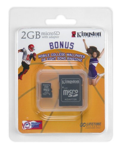 Kingston Technology KR-C012G-1UQ2GB SDC College Card - Ringtone/Wall Paper (Black)