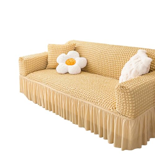 Housse de canapé extensible lavable pour salon avec animaux
