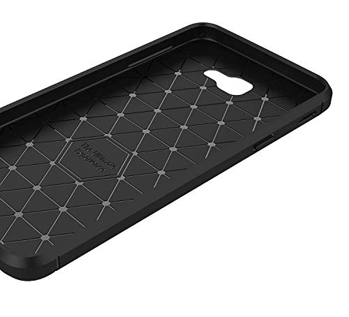 Image of JGD PRODUCTS for Samsung Galaxy J7 Prime /On7 2016 /On Nxt /On7 Prime Carbon Fiber Armor Drop Tested Shock Proof TPU Back Case Cover