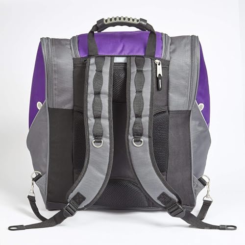 Athalon Everything Boot Pack (Gray/Purple)