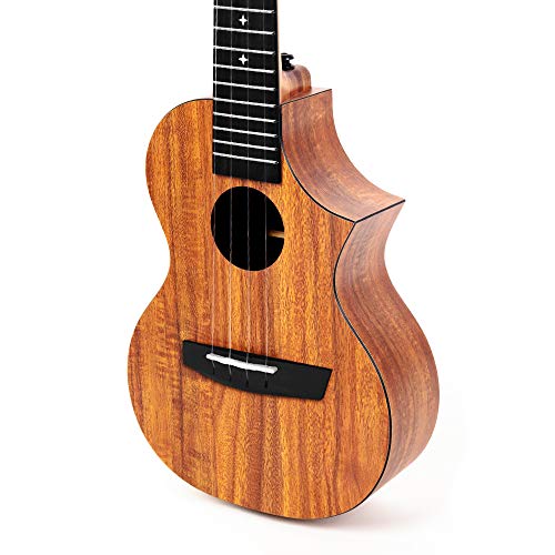Enya EUT-X1C EQ Cutaway Tenor Ukulélé HPL 26 pouces Bundle avec Coton Gig sac, cordes, accordeur, Sangle, Capo, Picks… - Les Beatles, Paul McCartney, John Lennon, RIngo Starr, George Harrison Enya EUT-X1C EQ Cutaway Tenor Ukulélé HPL 26 pouces Bundle avec Coton Gig sac, cordes, accordeur, Sangle, Capo, Picks… – Image 6