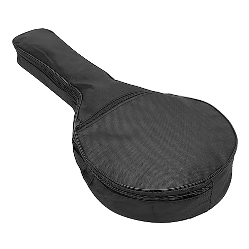 TOPPERFUN シーポケット付きマンドリンケース 耐久性のある使用 通気性と防水機能搭載 楽器収納バッグ 軽量設計で持ち運び便利 キャンバス素材のギグポーチ