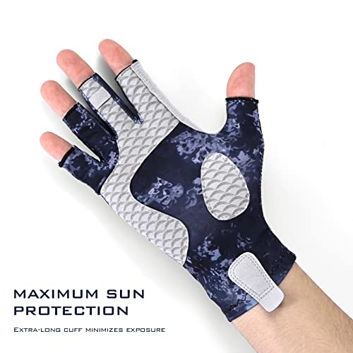 Kastking La Sal Fishing Gloves Upf50+ Sun Gloves Uv Protection Fingerless Gloves Men Women For Outdoor, Kayaking, Rowing, Paddling, Canoeing, Hunting #TOP7