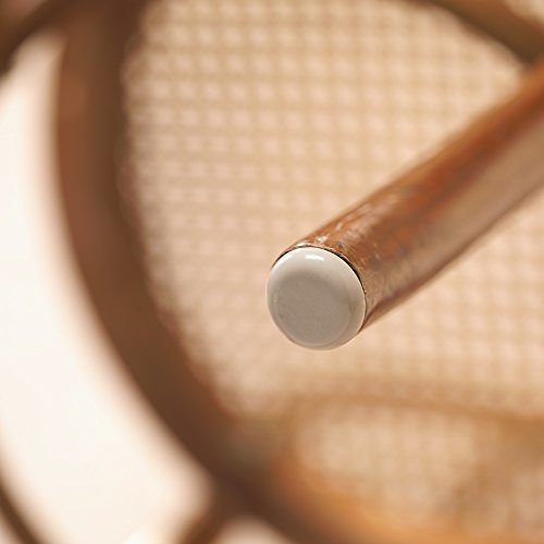 Supersliders Tap On Furniture Sliders For Carpeted Surfaces (8 Pieces) - 1-Inch, Tan - Round Supersliders #TOP3