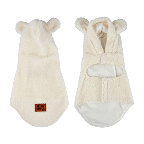Wooly 16"/40cm Curly Wooly Cuddle Jacket Natural, ivory