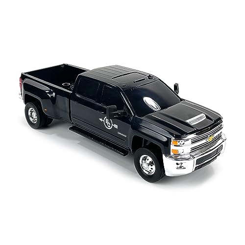 Big Country Toys Realistic Chevrolet Silverado Dually Truck Toy & Trailer Hitch,...