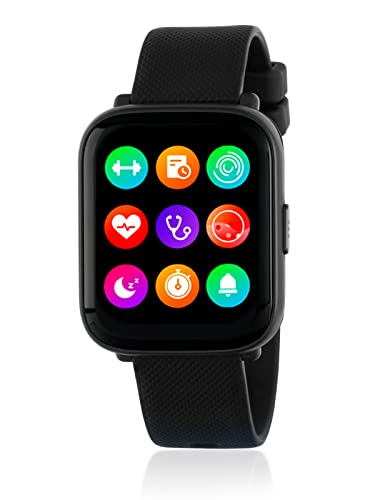 Marea Montre Smart B63001/1 avec GPS intégré et écran tactile noir