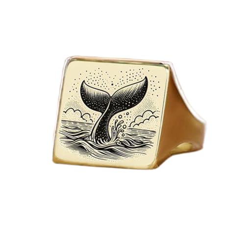 Bague queue de baleine hypoallergénique en argent 925, fini les irritations cutanées