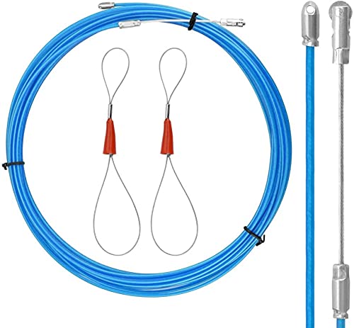 Preisvergleich Produktbild Drahteinfädler-Abzieher-Kit Durch Wand Drahtführungsgerät Elektriker-Bandkanal-Kanalkabelabzieh... Radschieben für die Verdrahtungsinstallation 15M 15