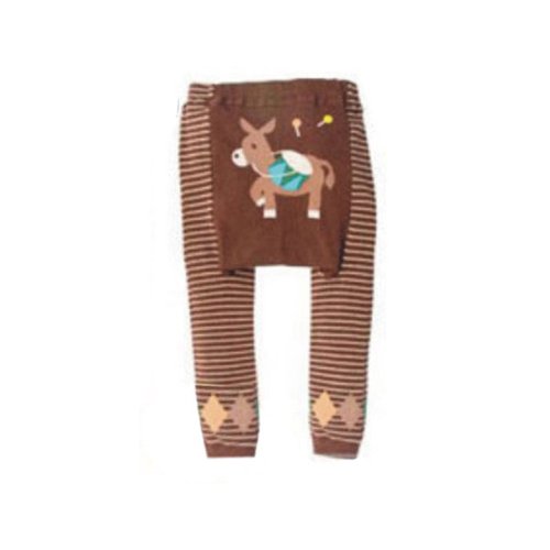 Leggings bébé 24-36 mois Wrapables pantalon souple motif âne et tambour enfant