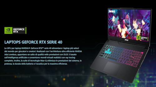 Cyborg 15 AI A1VFK, Notebook Gaming, 15,6" FHD 144Hz, Intel Ultra 7 155H, Nvidia RTX 4060 GDDR6 8GB, 1TB SSD NVMe PCIe4, Ram DDR5 16GB, WiFi 6E, Windows 11 Pro - Notebook - Immagine 13