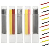 ✏️【Recarga de lápiz de carpintero sólido de 2,8 mm】La mina del lápiz mecánico tiene un diámetro de 2,8 mm y una longitud de 120 mm para lápices de agujeros profundos de larga distancia. Su diámetro de 2,8 mm le permite dibujar agujeros que otros lápices a base de aceite no pueden, lo que le brinda una experiencia de escritura cómoda cuando trabaja con madera. Así que esta será una buena adición a su trabajo.