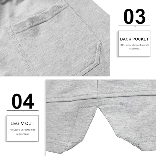 Image of PIDOGYM Men's 5 inch Gym Workout Shorts,Fitted Jogging Short Pants for Bodybuilding Running Training with Zipper Pockets