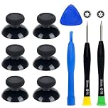 Larfraecy Replacement Thumbsticks Joystick Grips Repair Kit for Xbox Series X/S/Xbox One Controller,Custom Analog Stick Kit Compatible with XboxOne S/X Controller&Standard Wireless Controllers