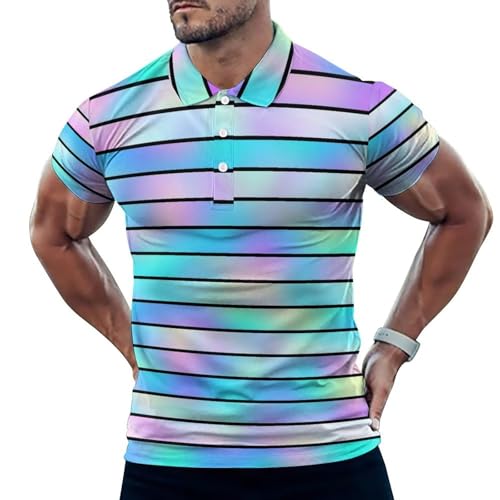 Polo de golf homme anti-humidité à séchage rapide et manches courtes